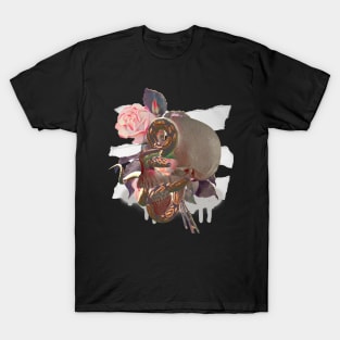 Skull snake art T-Shirt